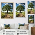 thumbnail image 4 of Designart "Majestic Oak Trees Nature s Wonders I" Floral & Botanical Floater Framed Canvas Print, 4 of 7