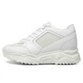 thumbnail image 2 of CMR CHAMARIPA Height Increasing Sneakers For Men - White Leather Shoes That Make You Taller 10CM / 3.94 Inches, 2 of 9