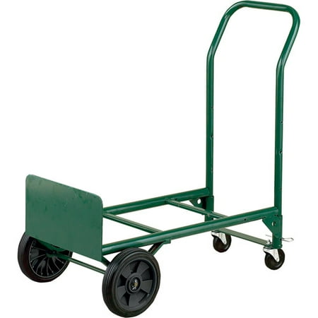 Harper Trucks 2-in-1 Convertible Hand Truck and Dolly, 400 lb.