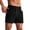 black, variant on Mens Athletic Shorts 5 Inch Quick Dry Gym Workout Shorts Men Lightweight Sports Running Shorts With Pockets grey S