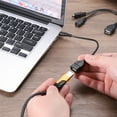 thumbnail image 6 of Uxcell 3.5mm Male Audio Aux Jack Plug to USB 2.0 Female Black, 6 of 6