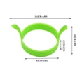 thumbnail image 2 of karymi Round Eg g Rings Nonstick Frying Omelet Mould Back to School, 2 of 2