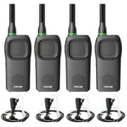 GOCOM Two-Way Radio Adult Business Elegant Slim Rechargeable Walkie Talkie GA80 4Pack