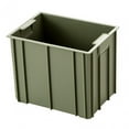 thumbnail image 2 of GROWTH TANK Industrial Storage Box Heavy Duty Storage Container Durable Multipurpose Storage Green 19x13x15cm, 2 of 7