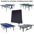 thumbnail image 4 of Table Tennis Table Cover Waterproof Cover For Ping Pong Table 165 X 70 X 185 Cm Black, 4 of 5