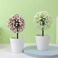 thumbnail image 2 of Artificial Mini Potted Flowers Plant for Home Decor Party Wedding Garden Office Patio Decoration, 2 of 8