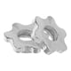 thumbnail image 1 of 2 piezas de collar de barra de barra pinza de tornillo de mancuernas para el entrenamiento levantamiento de pesas en interiores Estilo C, 1 of 8