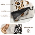 thumbnail image 6 of Modern Animals Large Round Rug 8 FT, Non Slip Living Room Area Carpet, Vintage Giraffe Zebra Elephant Leopard Washable Soft Circle Rug Non-Shedding Floor Carpet for Bedroom Office Dining Room, 6 of 9