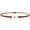 Light Coffee, variant on Women's High Waist Belt for Dress Graduation Fashion Thin Skinny Belt with Metal Buckle Party Casual Date Night Ladies Fancy Faux Leather Light Coffee One Size
