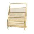 thumbnail image 3 of Luzkey Bookshelf Kidards Children Book Rack Storage 3 Licer Reading Reading Book Patole Books Biboction Children's Biboction Organizer Golden, 3 of 8