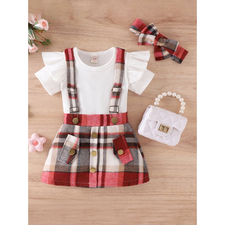 Toddler Baby Girls Two Piece Skirt Set 6M 12M 18M 24M 3Y 4Y Long