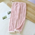 thumbnail image 2 of Edvintorg Maternity Pants High Waist Winter Maternity Pajama Pants Solid Color Flannel Plush Loose Pregnancy Pants with Belly Support Loungewear Pregnant Clothes for Women, 2 of 7
