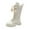 Beige, variant on LYHao Fashion Autumn Children Girls Sports Shoes Flat Thick Bottom Non Slip Easy To Wear PU Upper Comfortable Boots ,Girls Boots Sizes 10.5 Beige(4-4.5 Years)