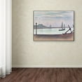 thumbnail image 3 of Trademark Fine Art 'The Channel At Gravelines Evening' Canvas Art by Georges Seurat, 3 of 3