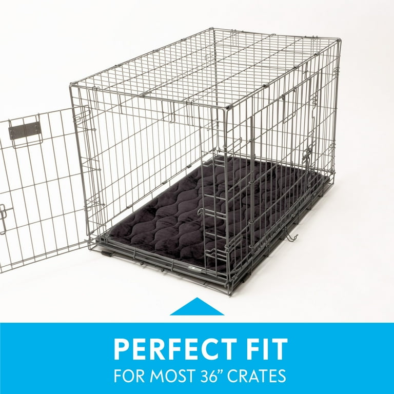 Paw Inspired Crate Mats 36 inch Gray