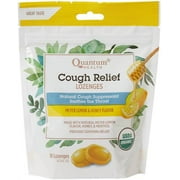 Quantum Cough Relief Therazinc Lozenges Meyer Lemon & Honey
