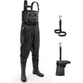 thumbnail image 4 of Calamus WaveWalker Fishing Waders for Men & Women, 100% Waterproof PVC Waders with Slip-Resistant Boots, Tear-Resistant Nylon, 4 of 8