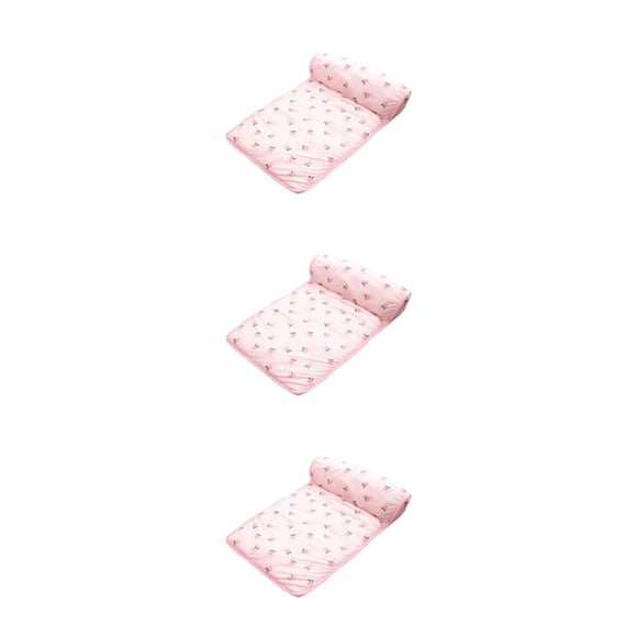 Greeniant Cojín para mascotas para perros y gatos - Material cómodo y de alta Suministros para mascotas Conveniente y portátil Rosa cereza Type1 NO1