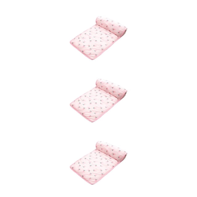 Greeniant Cojín para mascotas para perros y gatos - Material cómodo y de alta Suministros para mascotas Conveniente y portátil Rosa cereza Type1 NO1
