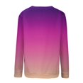 thumbnail image 5 of Besolor Knit Shirts for Women Fall Trendy Gradient Color Long Sleeve Tops Plus Size Crewneck Pullover Blouses, 5 of 5