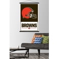 thumbnail image 2 of NFL Cleveland Browns - Logo 21 Wall Poster with Wooden Magnetic Frame, 22.375" x 34", 2 of 5