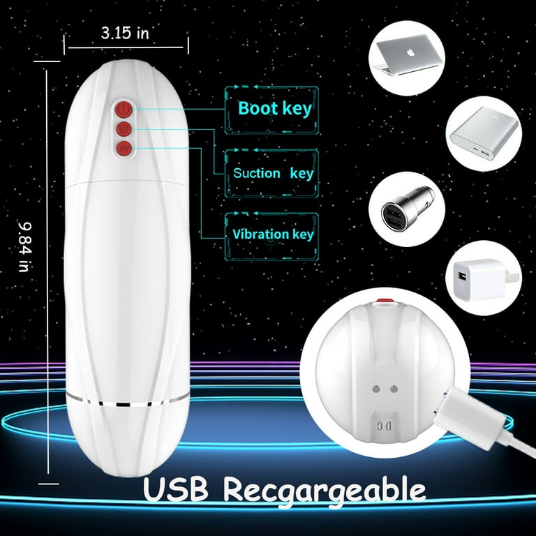 Electric Male Masturbator Cup with 10 Vibrating & 5 Sucking Modes 3D  Textured Automatic Masturbating Pocket Adult Sex Toy for Men Penis  Stimulation