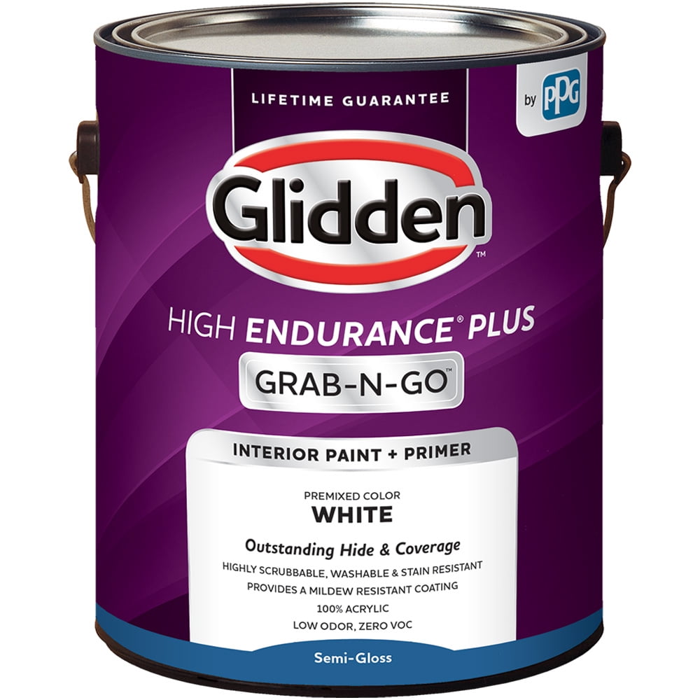 Glidden High Endurance Plus GrabNGo SemiGloss Interior Paint