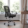 thumbnail image 2 of Scranton & Co Mid-Back Mesh Office Chair in Black, 2 of 8