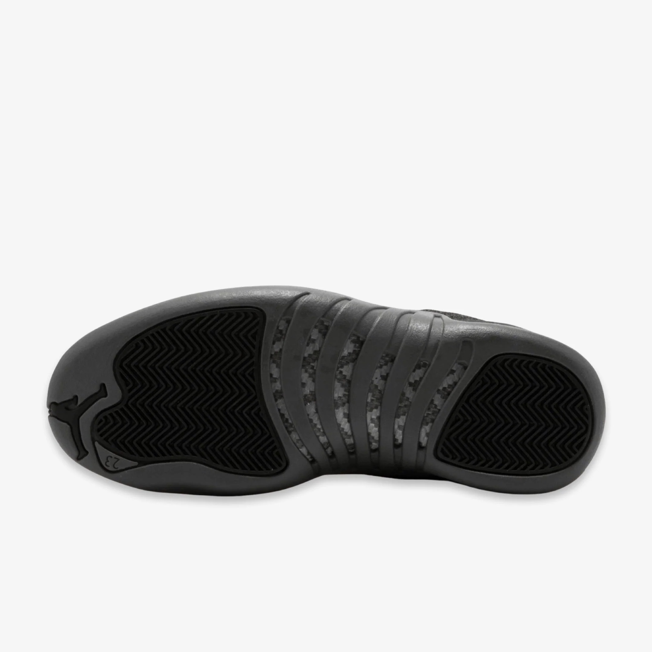 Nike Mens Air Jordan 12 Retro High "Wool" Dark Grey/Metallic Silver 852627-003 - image 3 of 3