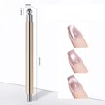 thumbnail image 2 of Double-Ended Strong Cat Eye Nail Magnet Pen, 2-in-1 Magnetic Nail Art Tool with Round Bead, for 3D Cat Eye Gel Polish Effects, Portable Manicure Tool for Home Salon, 2 of 3