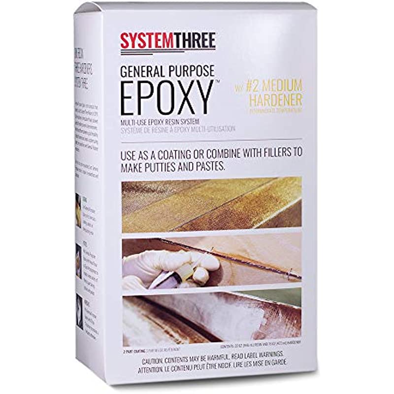 System Three 0102K42 General Purpose Epoxy Kit with 2 Medium Hardener