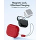 thumbnail image 3 of Funda ESR para AirPods 4 compatible con AirPods 4.ª generación, color rojo, 3 of 9