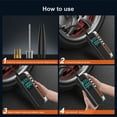 thumbnail image 5 of AsperX Electric Tire Inflator Portable 160 PSI 7500mAh Air Compressor with Digital Pressure LED Light for 12V Car SUV Motorcycle Bikes Black, 5 of 10
