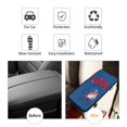 thumbnail image 4 of Bingfone Car Four-Season Universal Armrest Box Mat,Car Armrest Seat Cover Soft Leather Waterproof Armrest Cover Center Console Mat-Gnome 4th Of July, 4 of 7