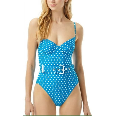 Michael Kors MODRA Underwire One Piece Swimsuit, US 10