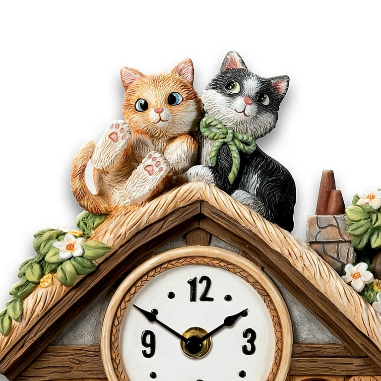 The Bradford Exchange Frolicking Felines Fully Sculpted Hand