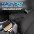 thumbnail image 4 of KAKOWELY Arm Rest Cover For Car Car Arm Rest Cover Pad Center Armrest Cover Car Armrest Box Mat Car Center Console Cushion Auto Armrest Box Cover Protector, 4 of 4