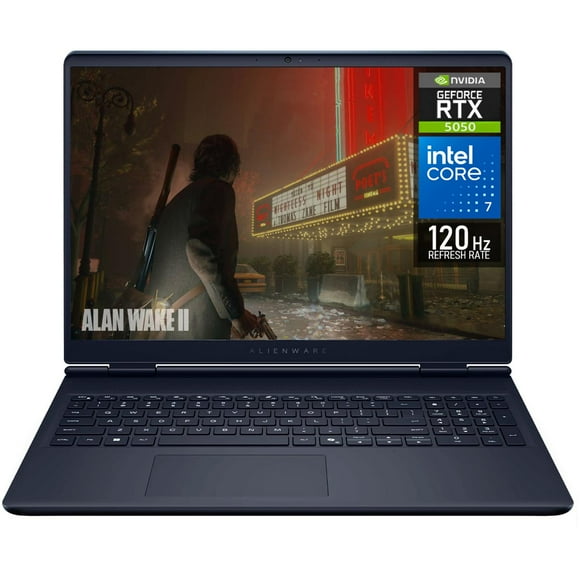 Laptop Gamer ALIENWARE M16 Aurora NVIDIA GeForce RTX 5050 Intel Core 7 240H 16GB RAM 1TB SSD 16" Windows 11 Home Teclado en Español