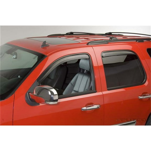 Putco 580033 Element Tinted Window Visor Fits select: 2012-2014 CHEVROLET TAHOE, 2007-2014 GMC YUKON
