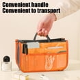thumbnail image 4 of Multifunctional Liner Bag Concise Double-Zip Bag Travel-Friendly Large-Capacity Organizer Bag, 4 of 6
