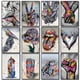 thumbnail image 2 of Póster de arte de pared con gestos de grafiti callejero, mural pop abstracto, decoración moderna para el hogar, pinturas en lienzo, imágenes, impresiones, decoración de la habitación, 2 of 5