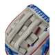 thumbnail image 5 of Wilson 2024 A900 PF12 Pedroia Fit 12 Utility Guante de béisbol - Gris/Rojo/Royal Tiro para mano derecha, 5 of 5