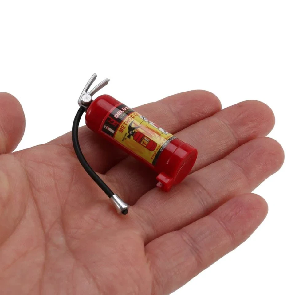 New Powerhobby Fire Extinguisher Red 1/10 Rc Rock Crawler Accessory