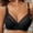13-Black, variant on YWDJ Push up Bras for Women Back Closures Sleep Bras Underwire Comfy Bras Adjustable Straps Half Cup See Through Lounge Bras Padded Plus Size Lace Comfortable Bras Wrap Comfortable Bras Purple 95D