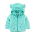 thumbnail image 3 of Gibobby Jacket Coat 5t Coat Sweatshirt Boys Winter Baby Jackets Coats Warm Girls Kids Hooded Flannel Girls Bubble Coat, 3 of 4