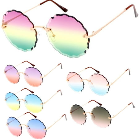 MLC Eyewear Candy Lens 80s Aviator Fashion Round Frame Sunglasses Ver 2.0