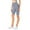 Blue Gray, variant on Women's High Waisted Biker Shorts Stretchy Yoga Workout Athletic Shorts