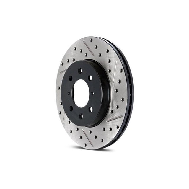 Stoptech 127.33131L Slotted & Drilled Sport Brake Rotor for 2017 Volkswagen e-Golf