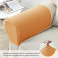 thumbnail image 4 of Juego de 2 fundas para reposabrazos de sofá elástico Jacquard, fundas protectoras antideslizantes para muebles, fundas para reposabrazos para sofá reclinable Adepaton LRWJ065-12, 4 of 6