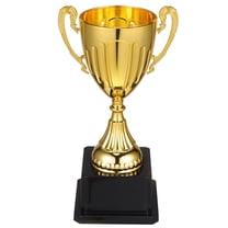 Toyandona Stylish Golden Plastic Trophy for Classroom and Sports Events